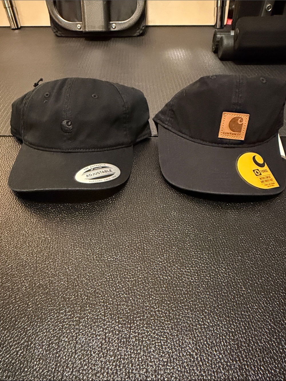 NWT Carhartt Men’s Black baseball cap bundle